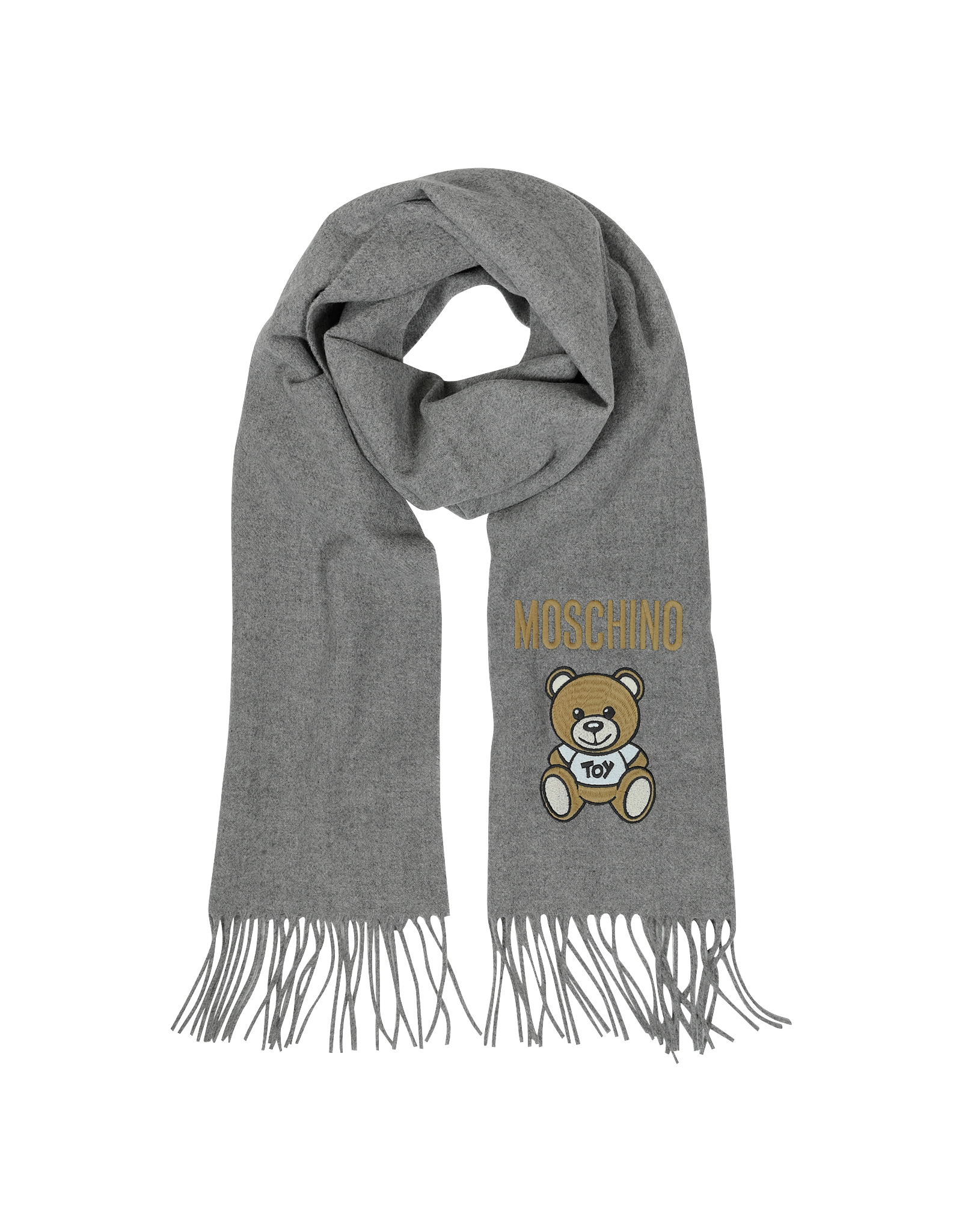 moschino teddy scarf