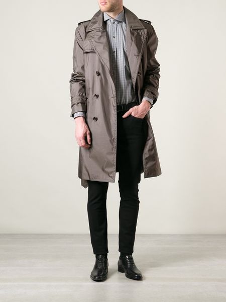 Tom Ford Belted Trench Coat in Brown for Men | Lyst