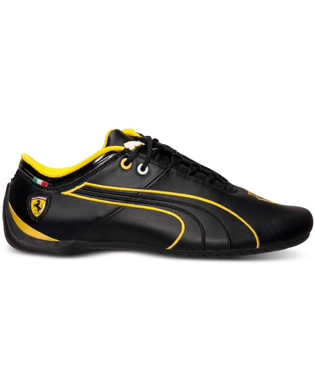 Puma Mens Future Cat M1 Sf Ferrari Casual Sneakers From Finish Line In Yellow For Men Lyst 