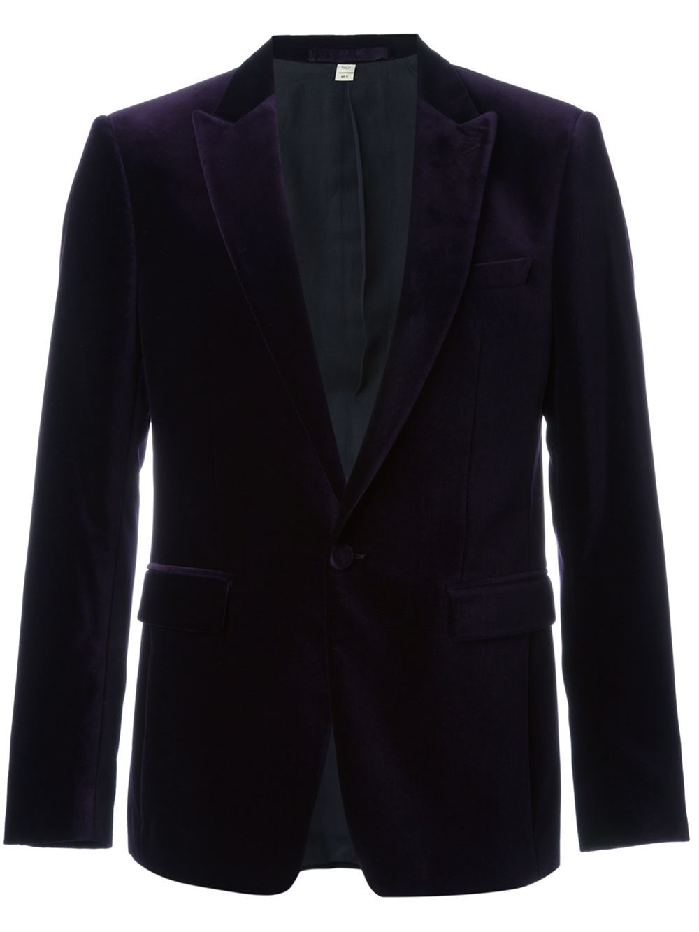 Lyst - Burberry Velvet Dinner Jacket in Black for Men