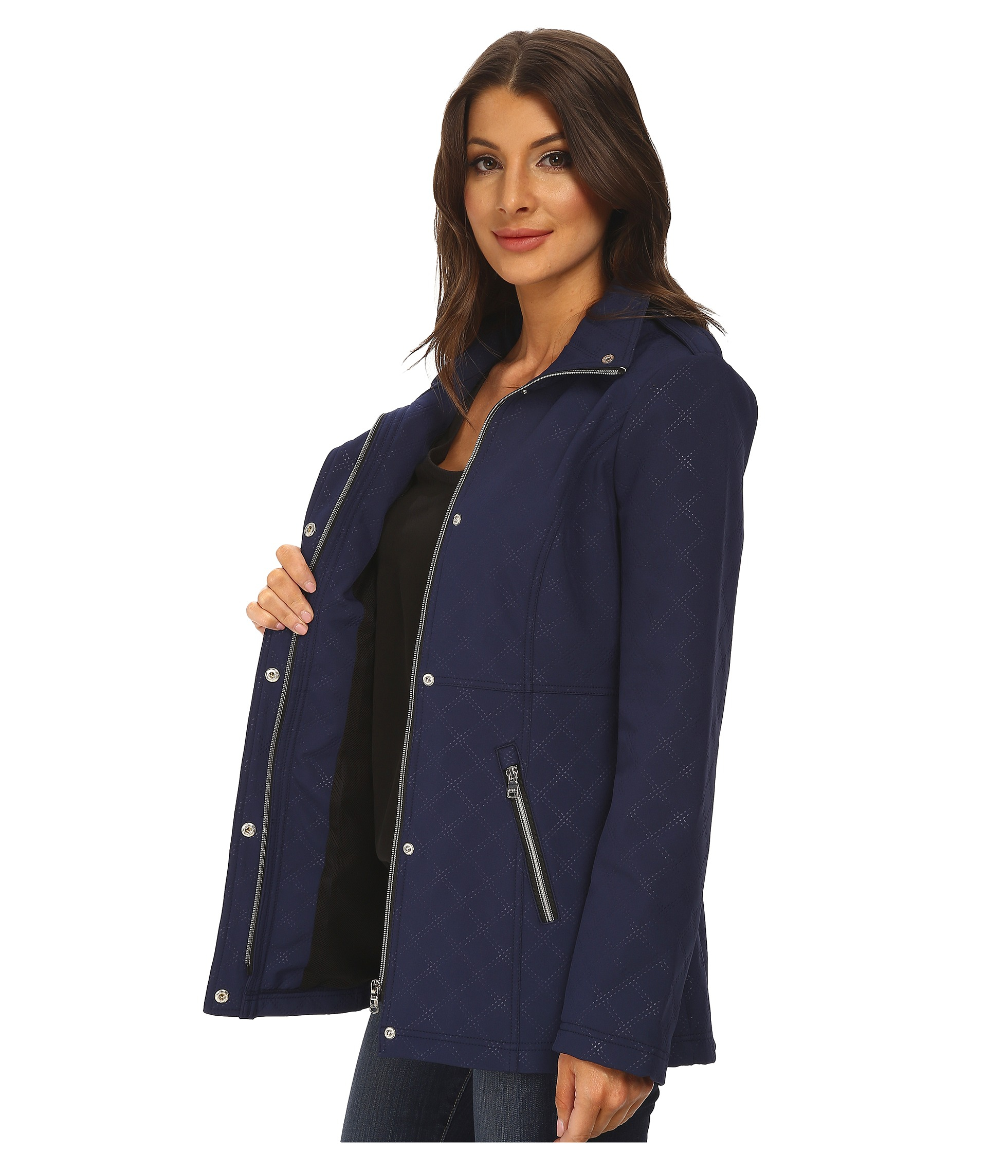 Lyst Jessica Simpson Embossed Soft S In Blue Gallery