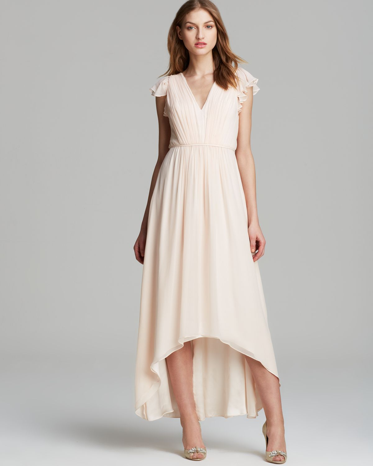 Chiffon Hi-Low Dresses