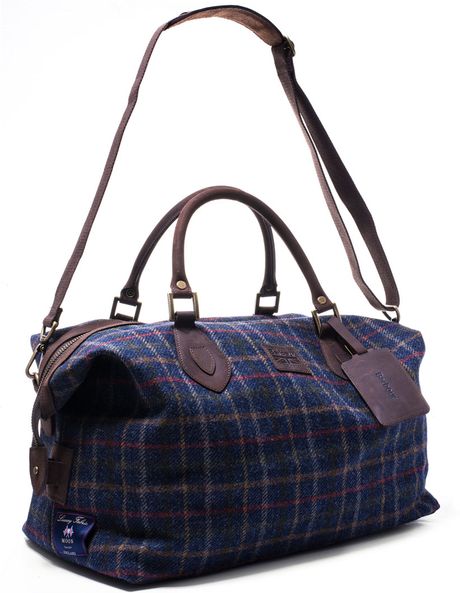 tweed holdall