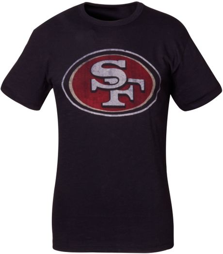 47 Brand Men'S Short-Sleeve San Francisco 49Ers Logo Scrum T-Shirt in ...