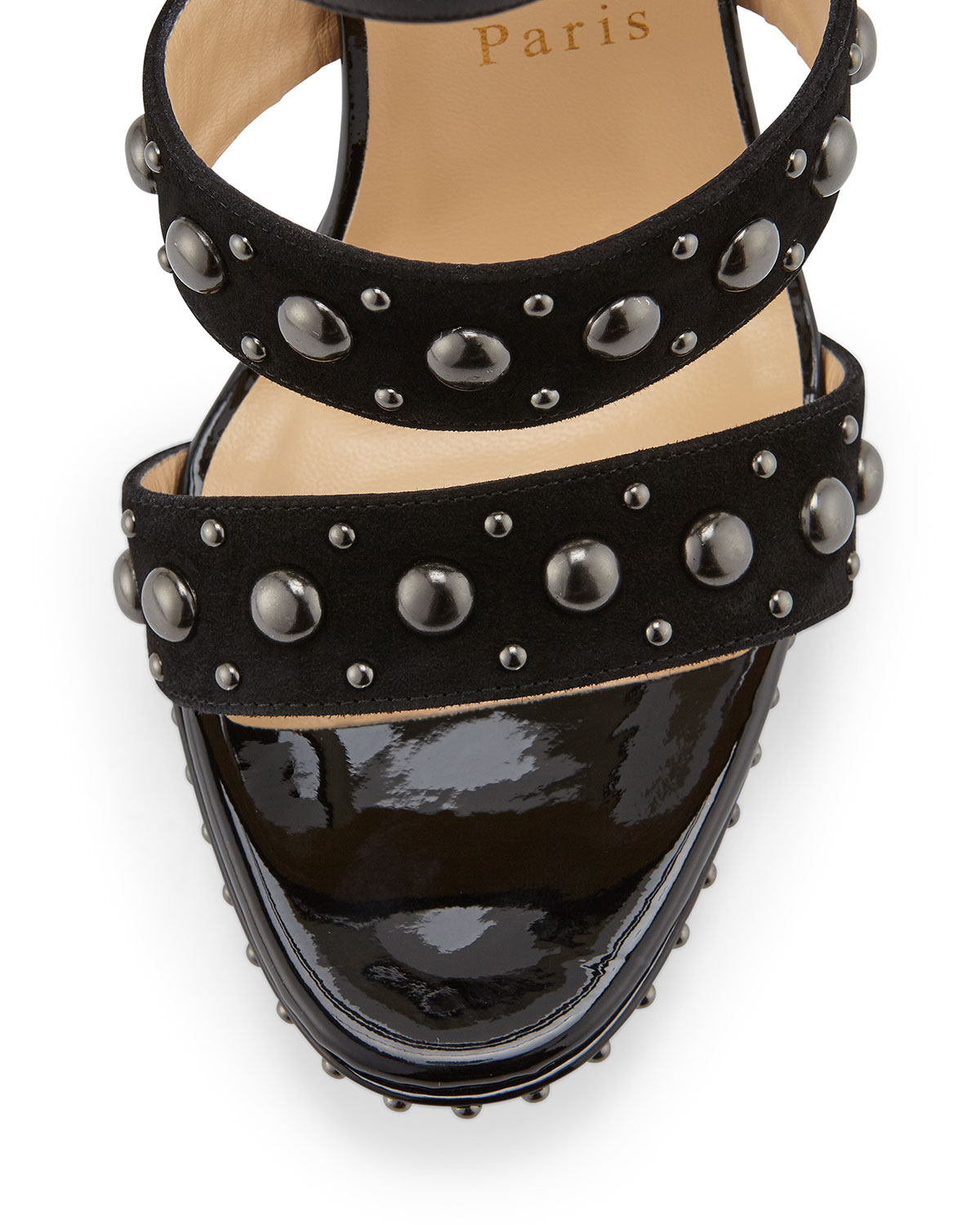 christian louboutin decodame studded suede sandals | Landenberg ...  