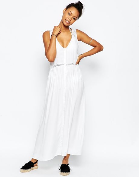 All About Eve | White Cruise Maxi Beach Dress | Lyst