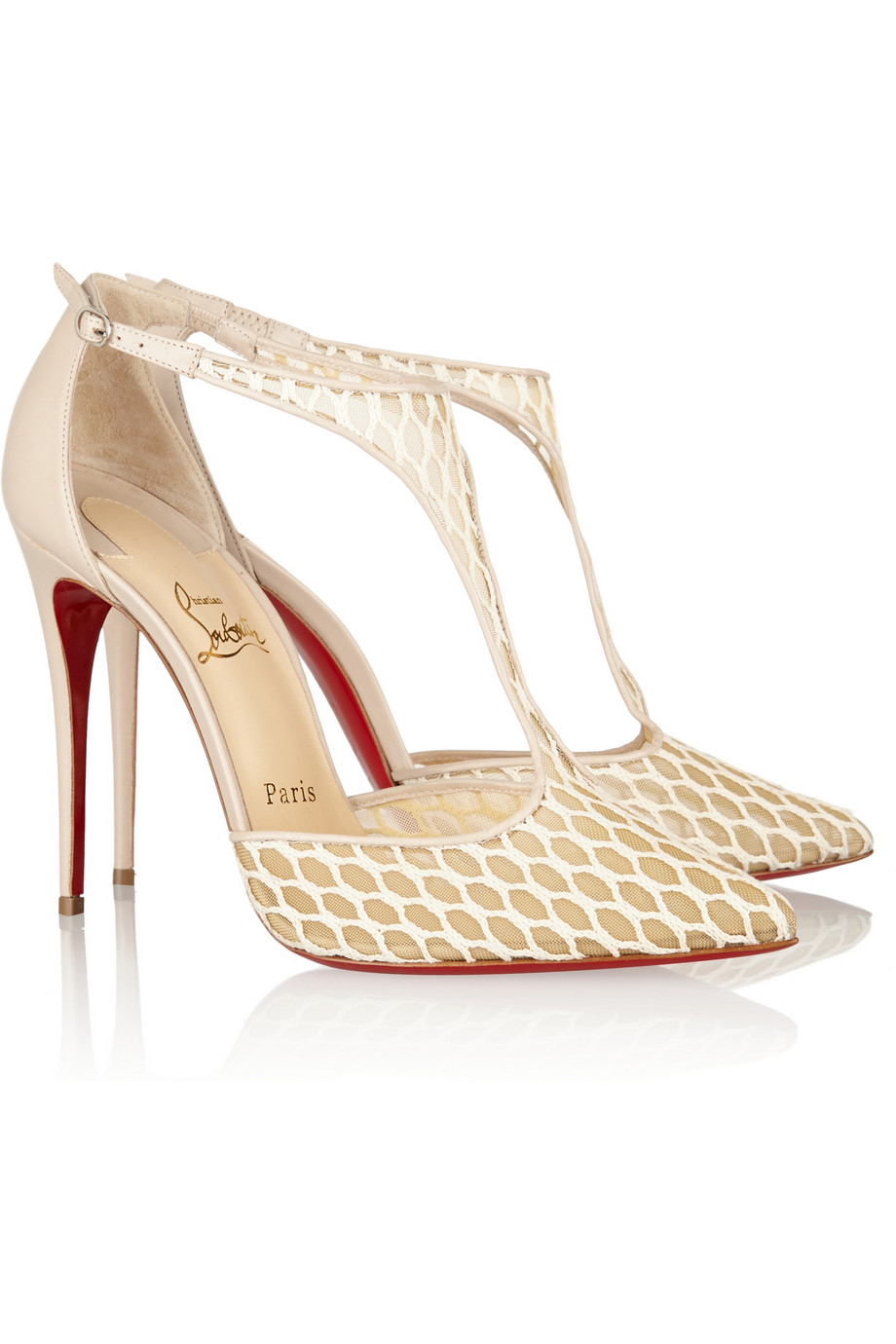 christian louboutin salonu 100 embroidered mesh and leather pumps christian louboutin salonu 100 embroidered mesh and leather pumps