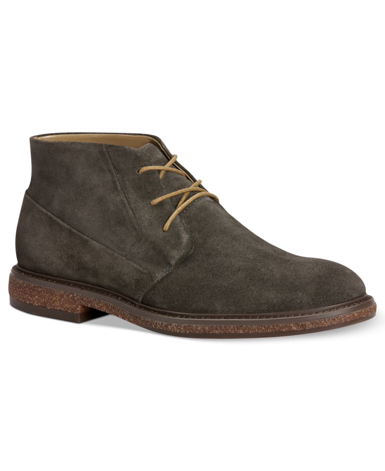 Calvin klein Phillip Chukka Boots in Black for Men | Lyst