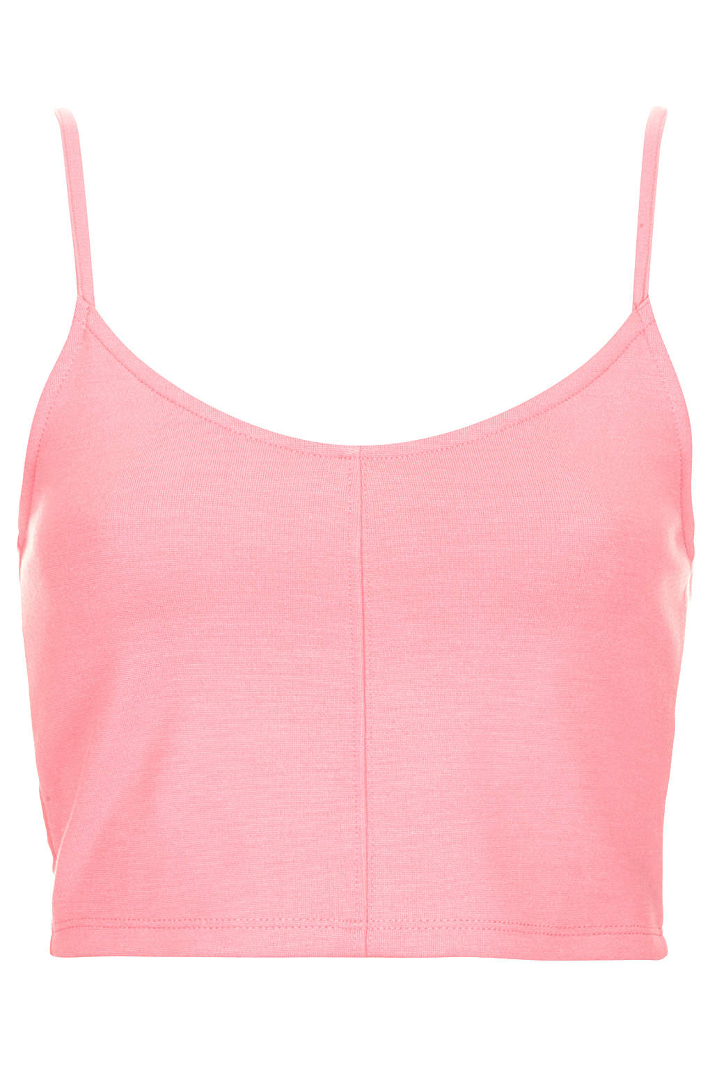 Topshop Strappy Seam Bralet in Pink | Lyst