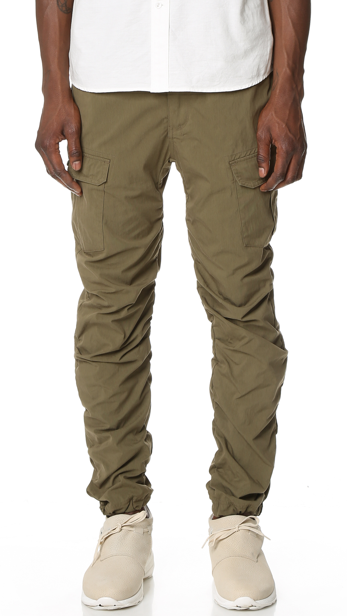 nylon cargo pants - Pi Pants