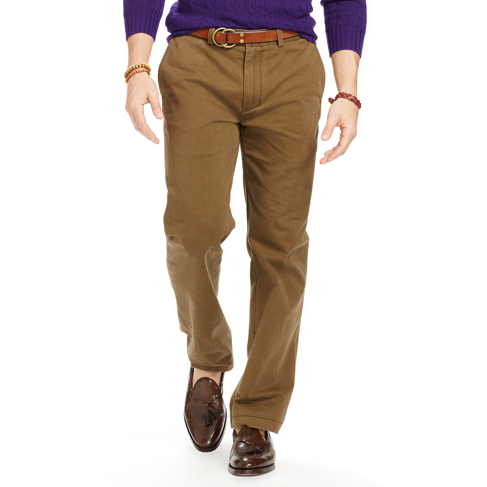 Polo ralph lauren Classic-fit Essential Chino in Green for Men ...