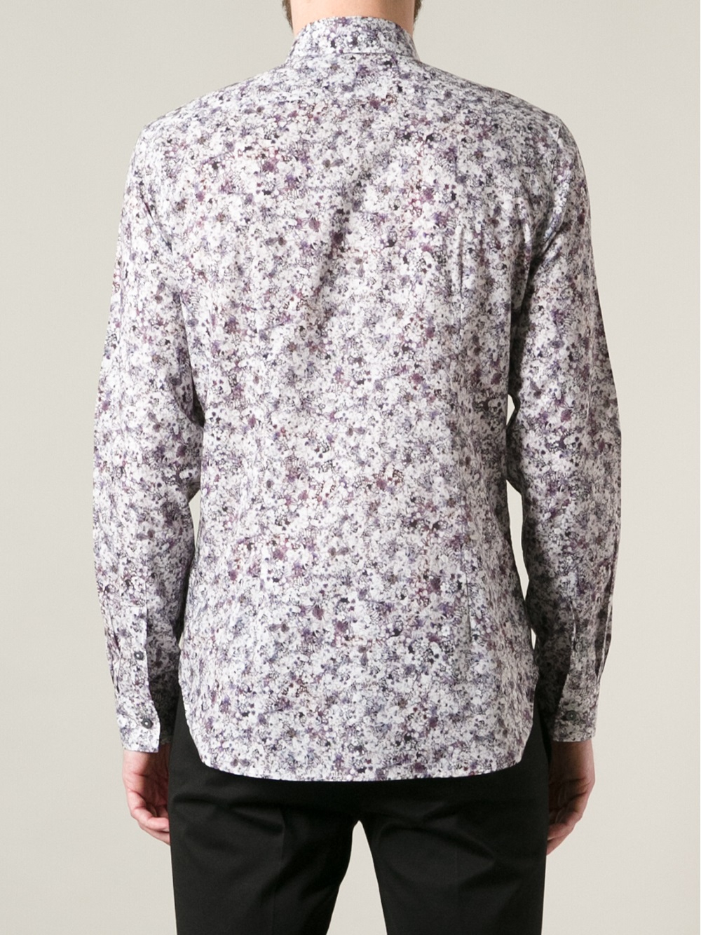 Ps By Paul Smith Floral Print Shirt For Men Lyst