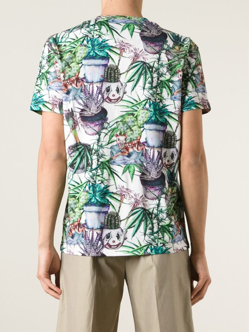 plant print t shirt