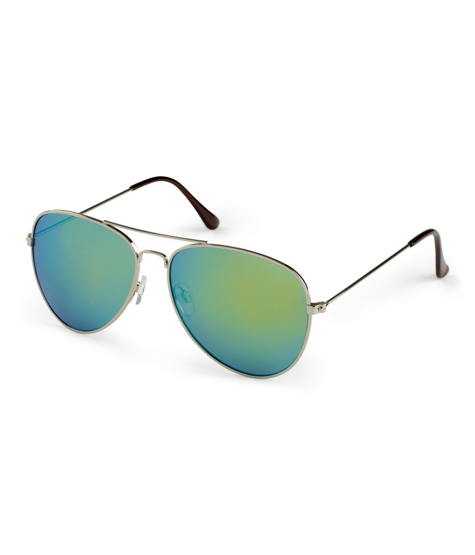 h&m blue sunglasses