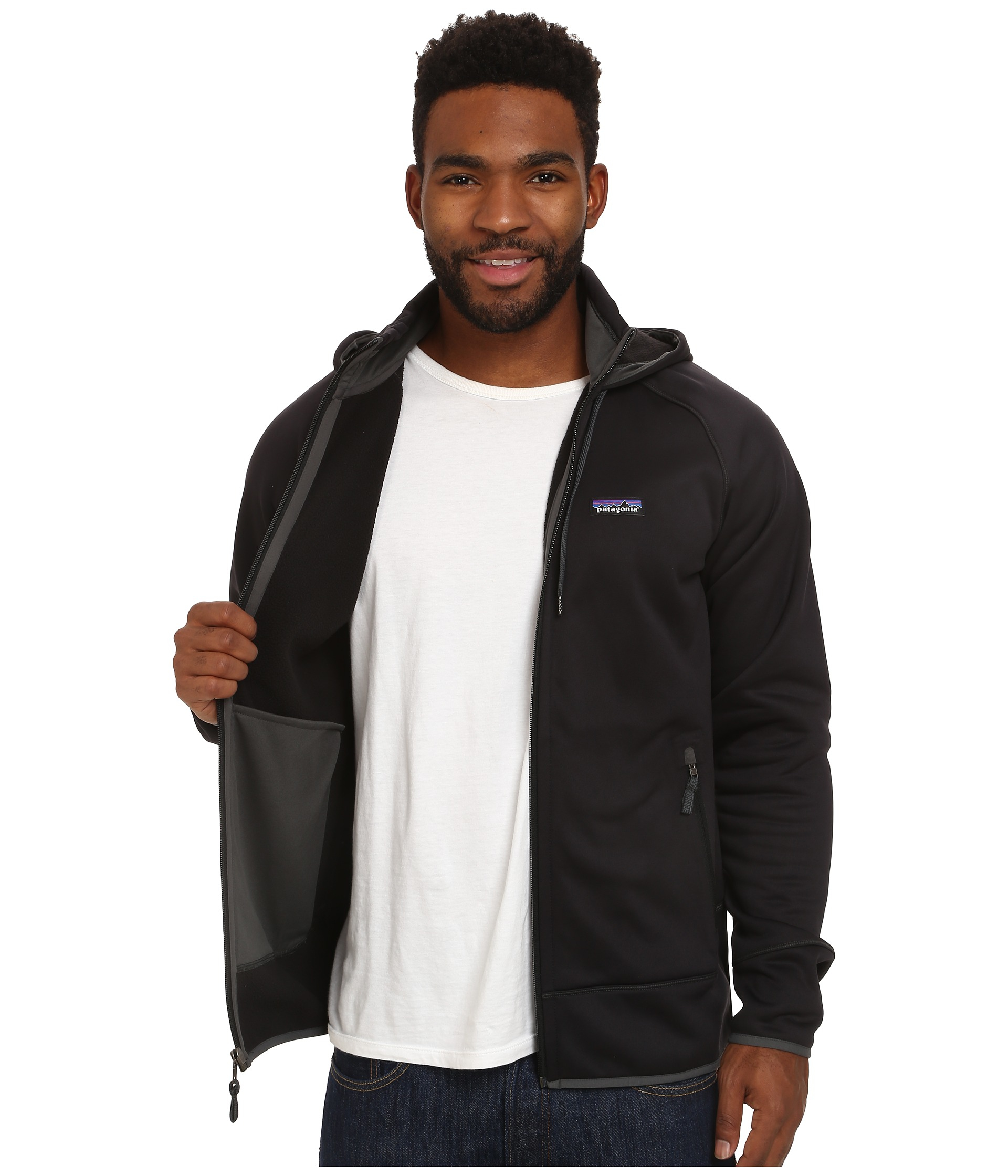 Lyst - Patagonia Tech Fleece Hoodie in Black for Men