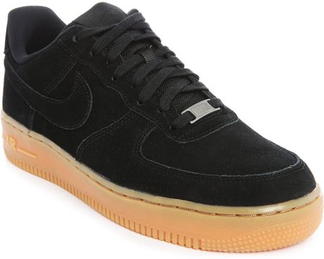 mens air force 1 black suede