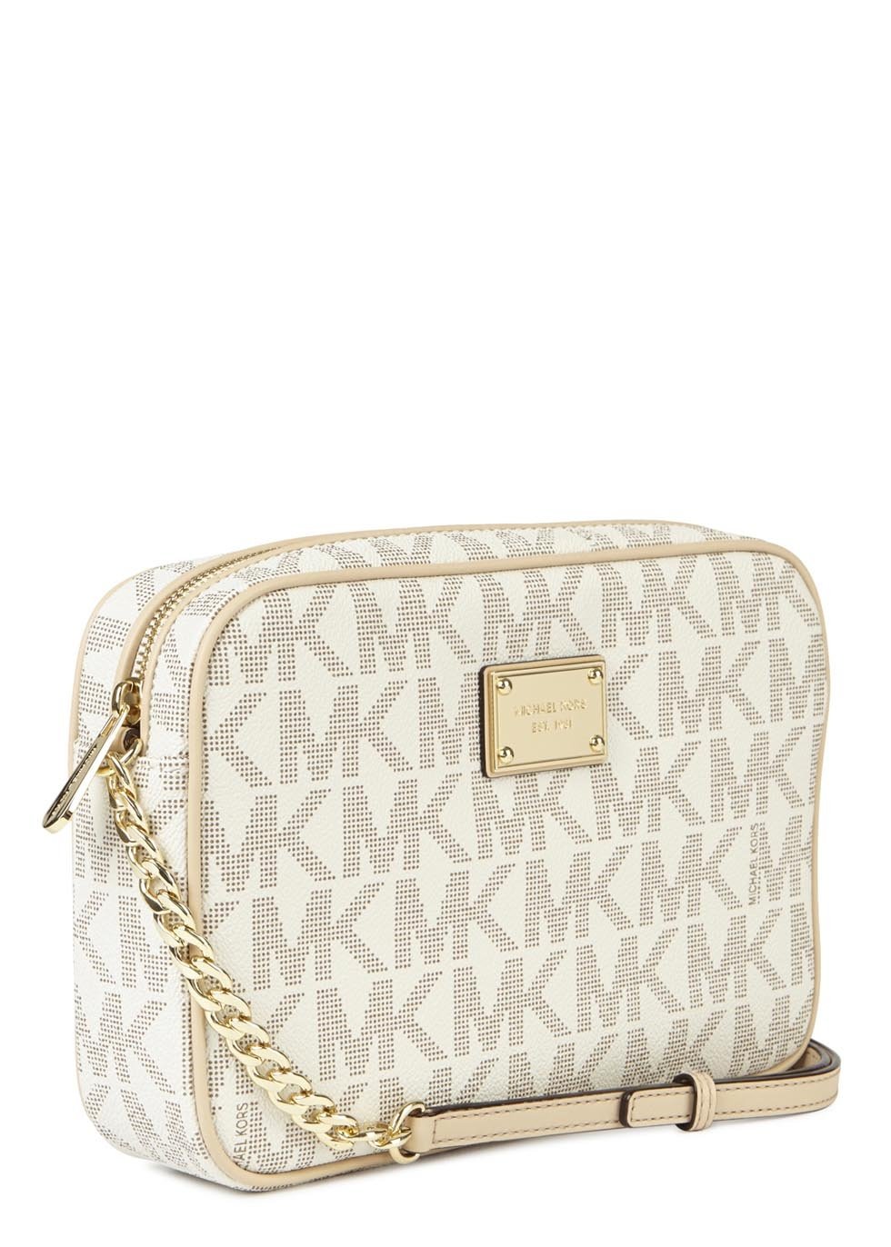 michael kors crossbody cream