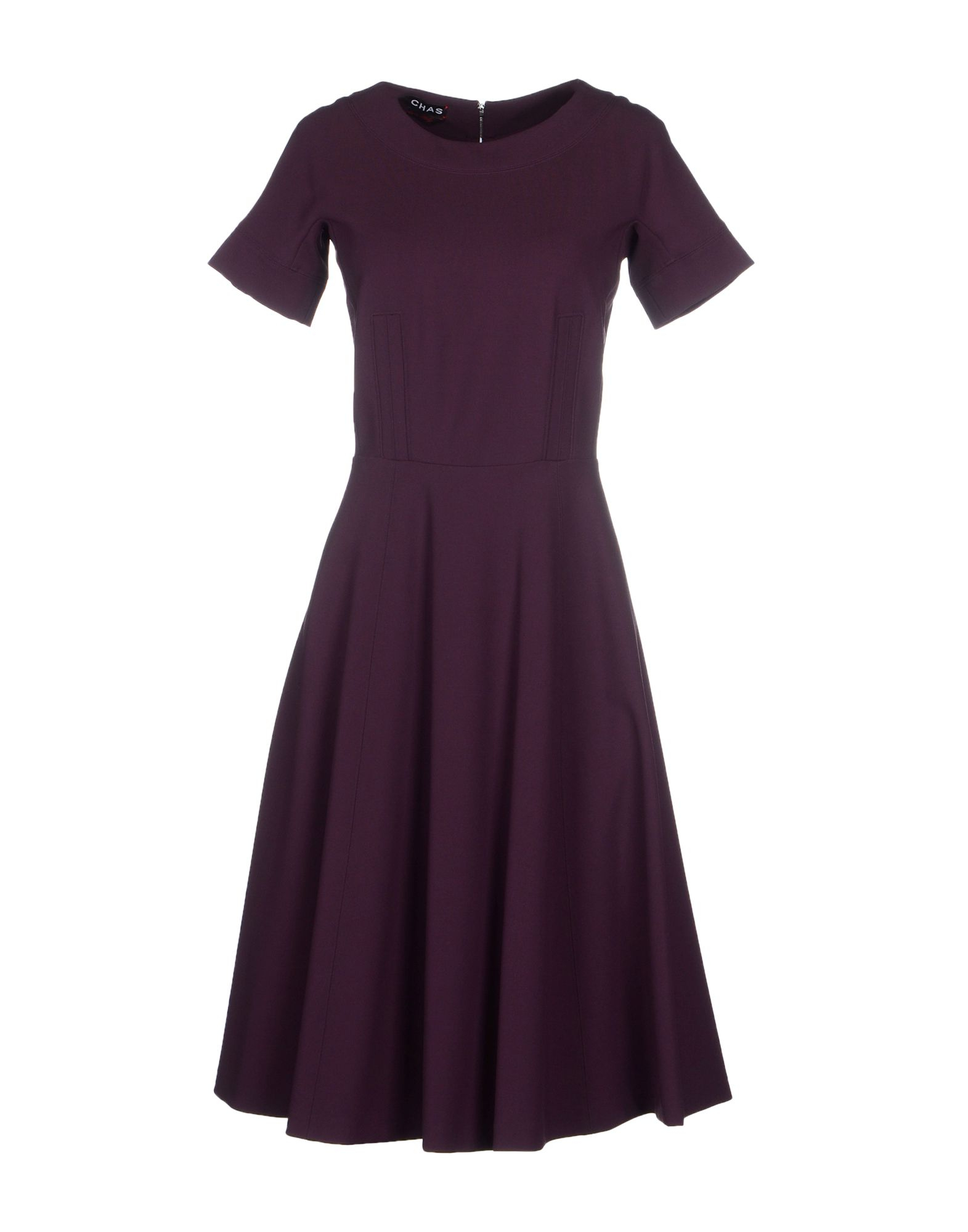 Lyst Rochas Kneelength Dress in Purple