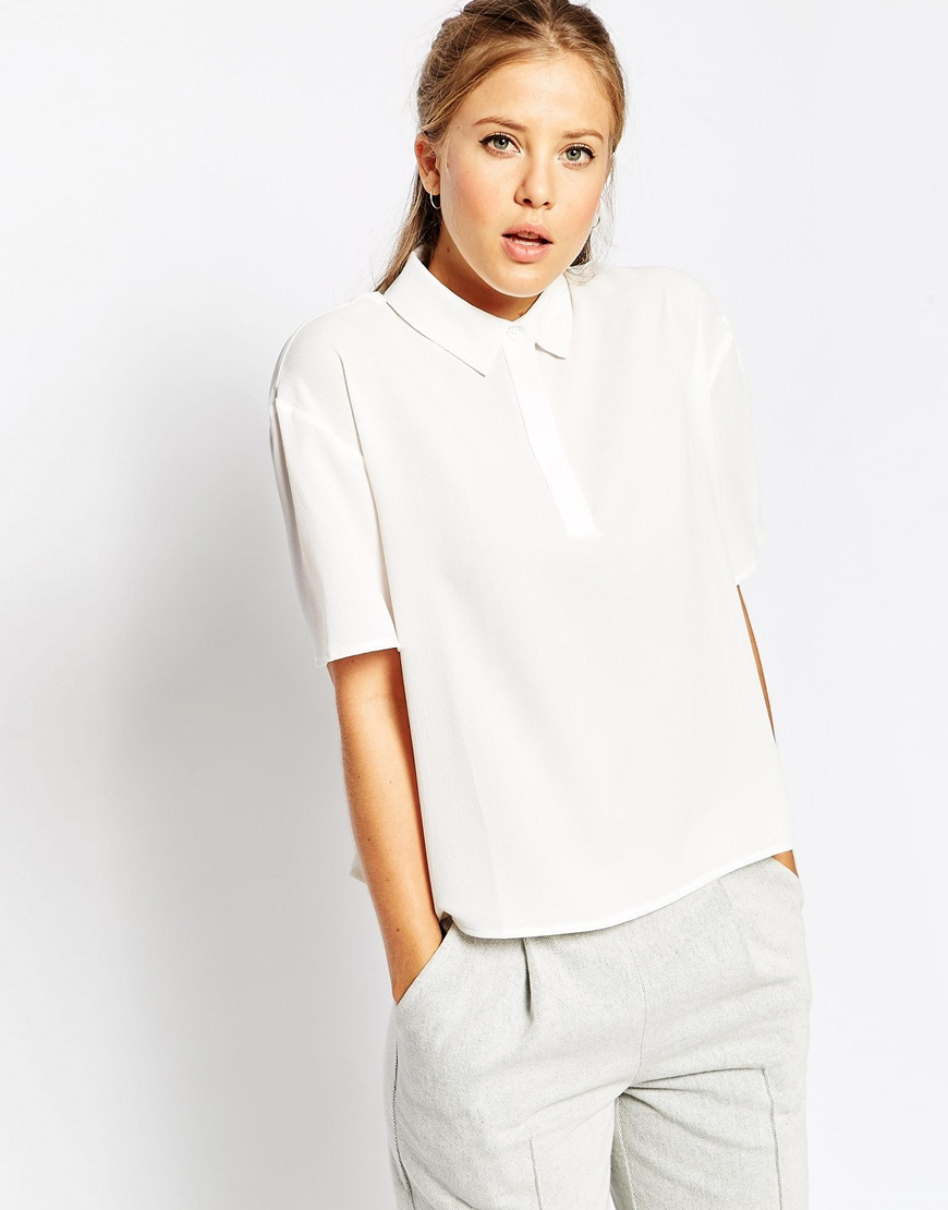asos polo shirts womens