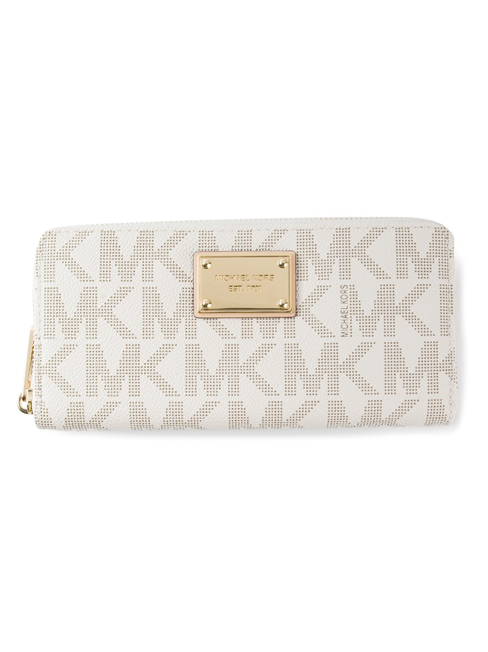 lyst-michael-kors-logo-print-wallet-in-white