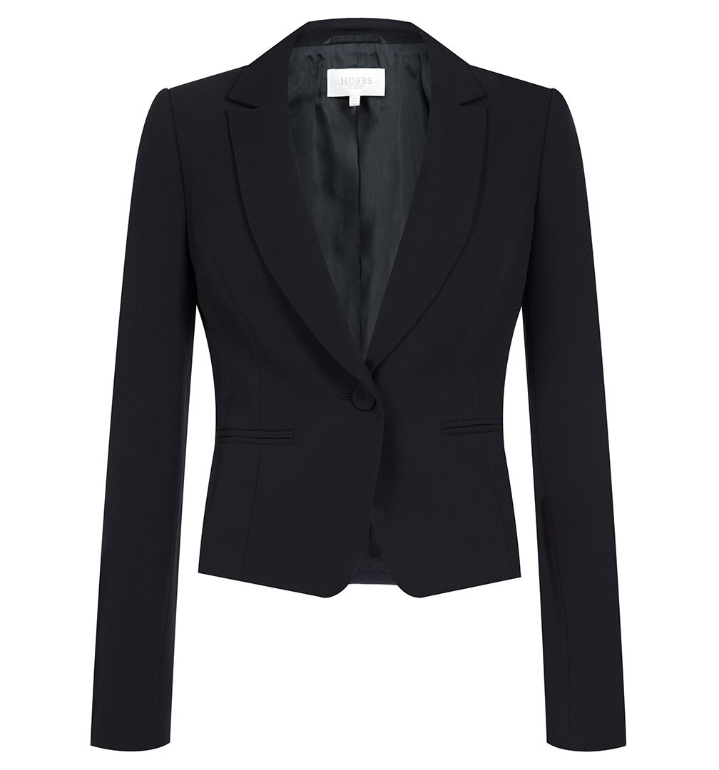 Hobbs Lucia Tailored Jacket in Blue (Navy) | Lyst