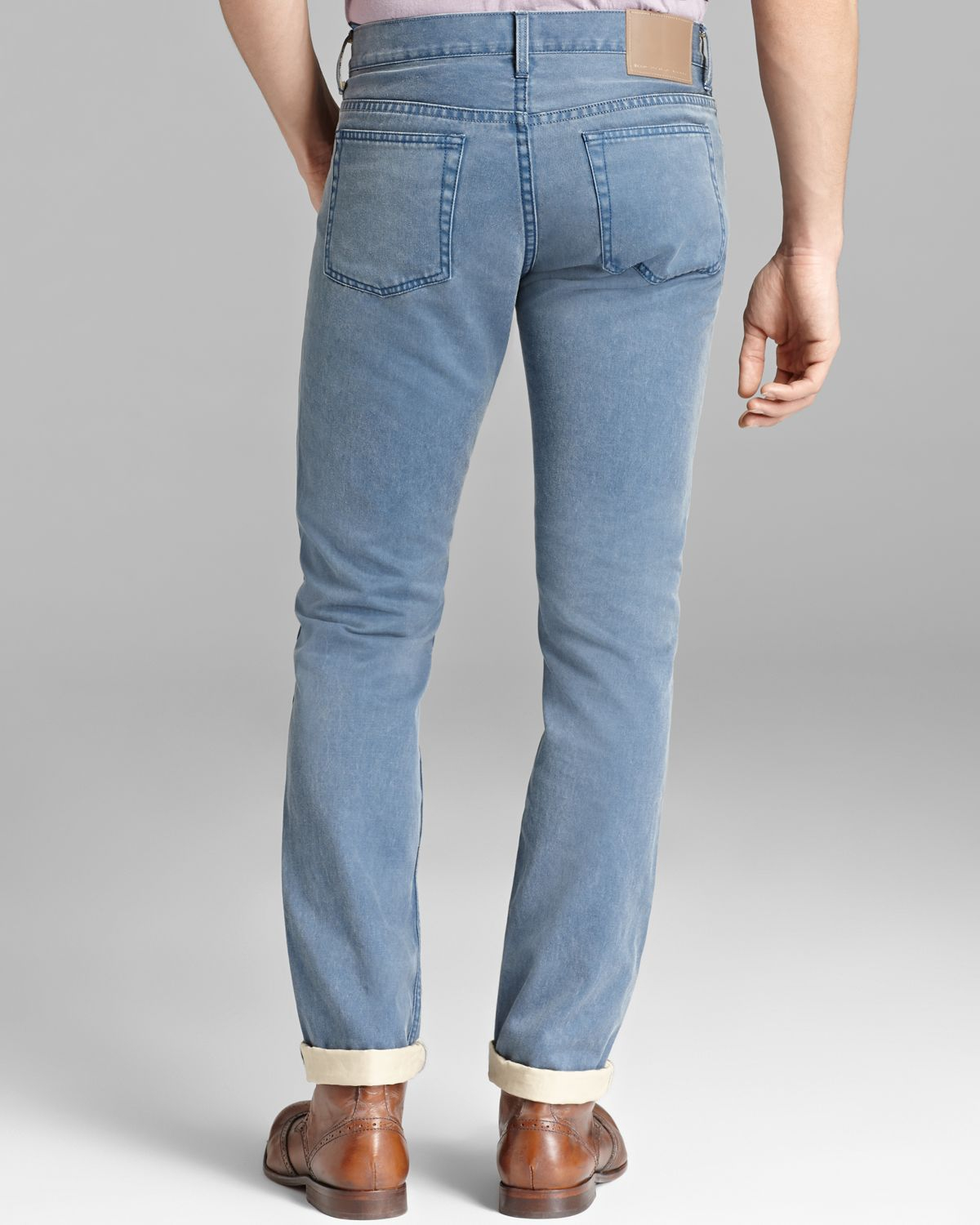 Lyst - Marc by marc jacobs Jeans Painted Denim Straight Fit in ...