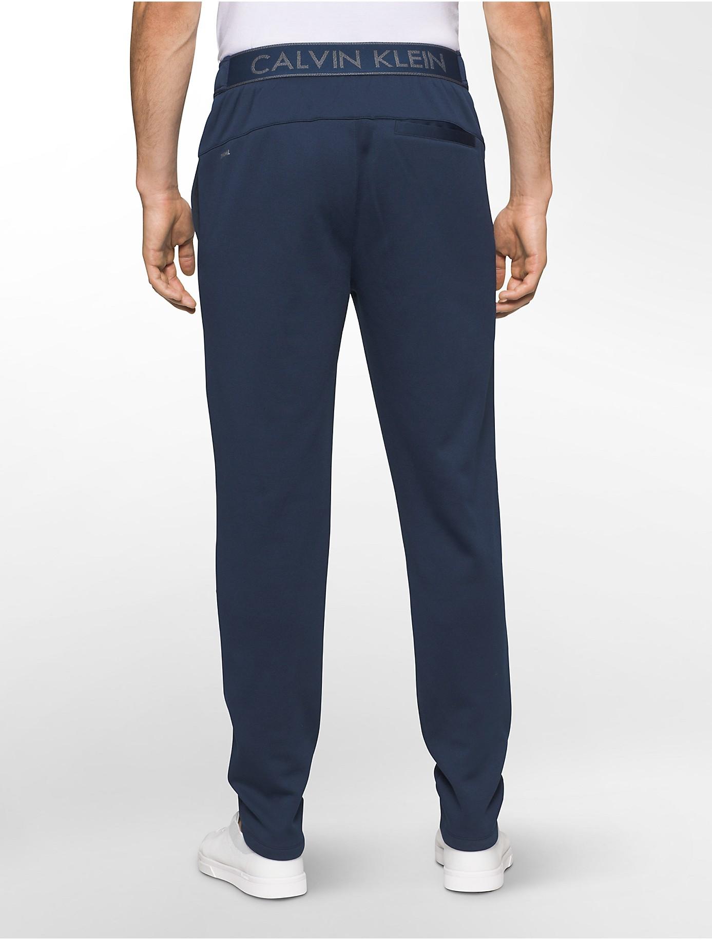 calvin klein performance piping joggers