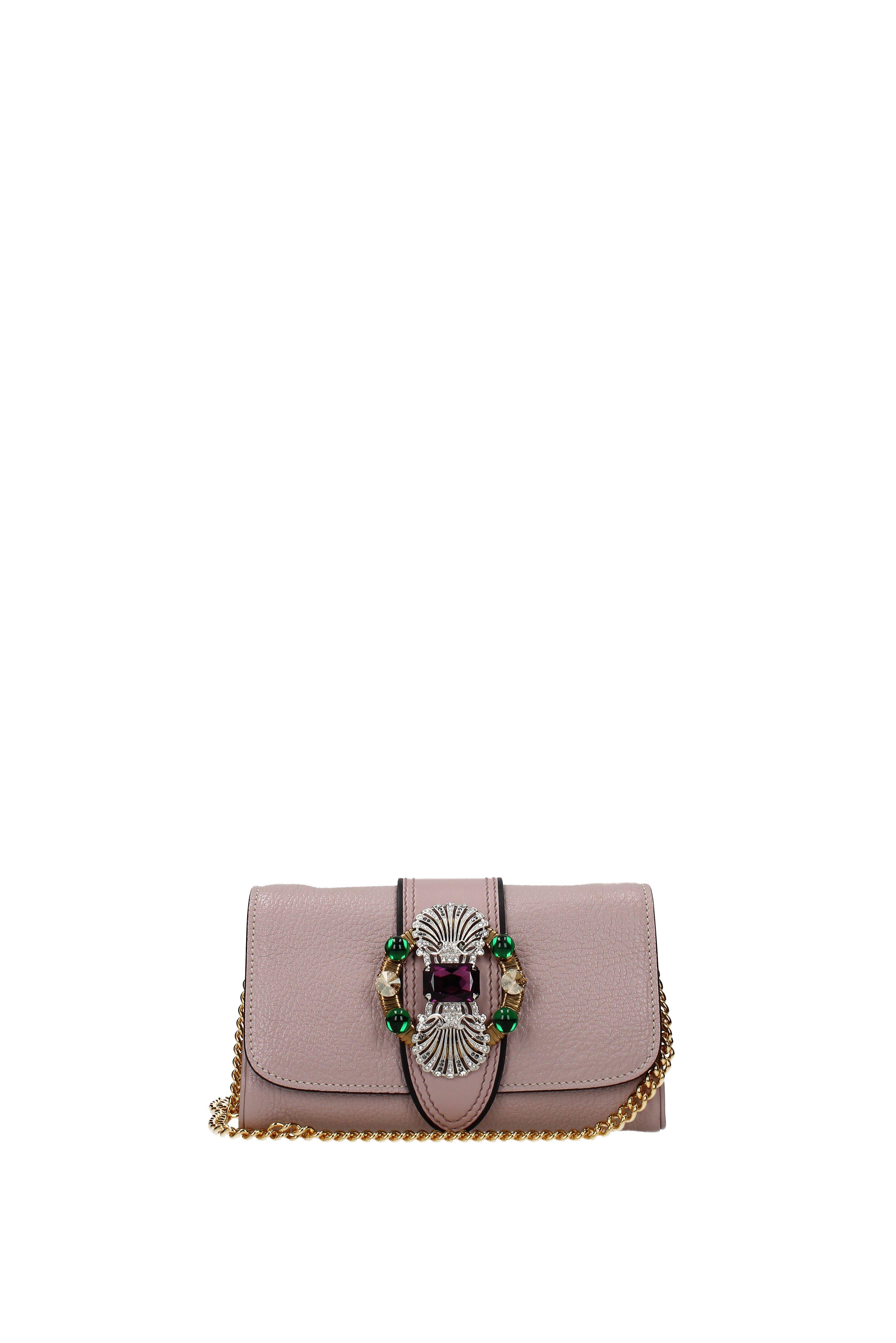 Miu Miu Clutches Women Pink - Lyst