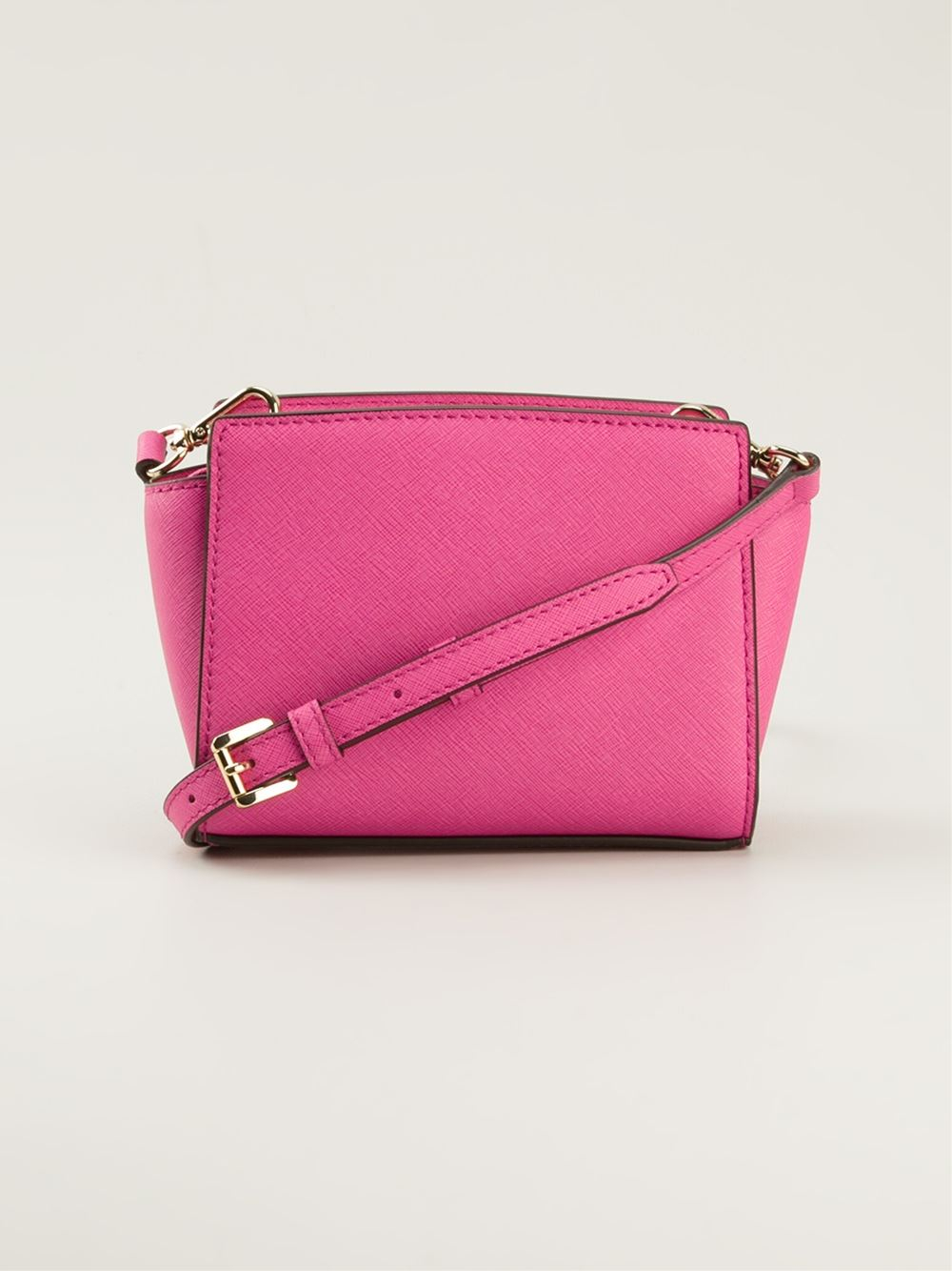 Lyst - Michael Michael Kors Small &#39;selma&#39; Messenger Bag in Pink