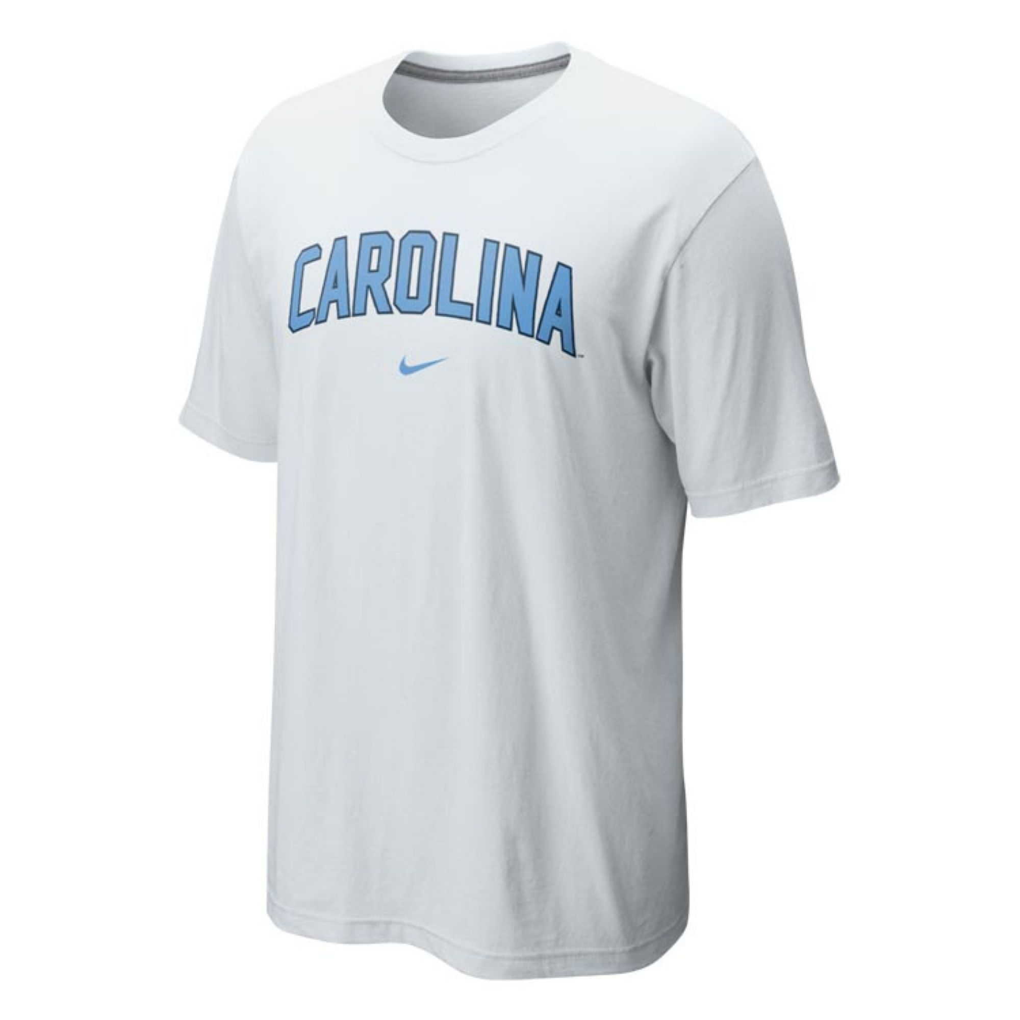 Nike Mens North Carolina Tar Heels Classic Arch Tshirt in White for Men ...