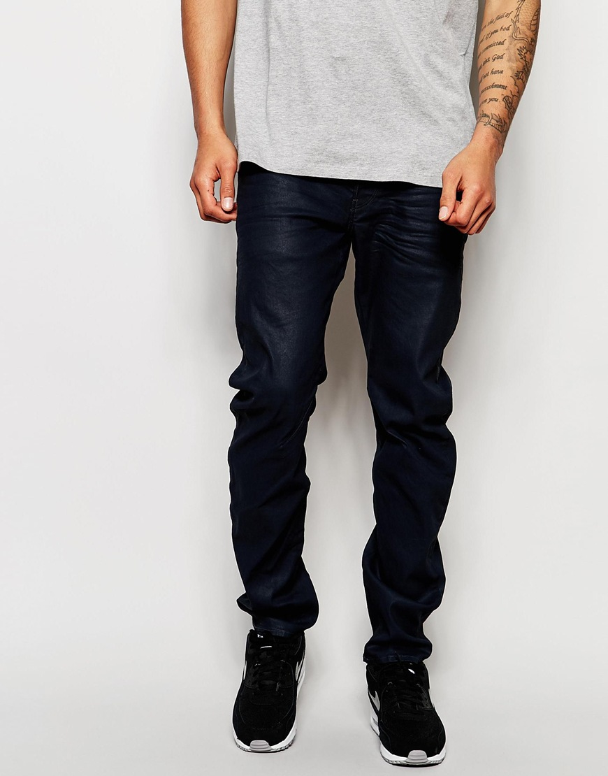 Lyst - G-Star Raw Jeans Arc 3d Slim Fit Stretch Dark Aged Wash in Black ...