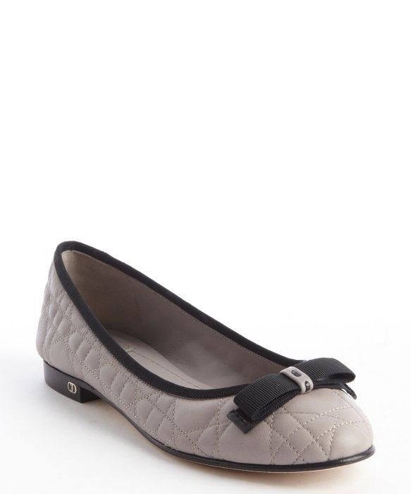 gray ballerina flats