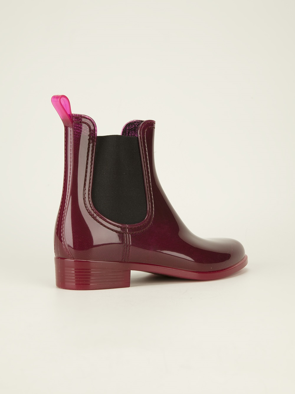 pink chelsea boot