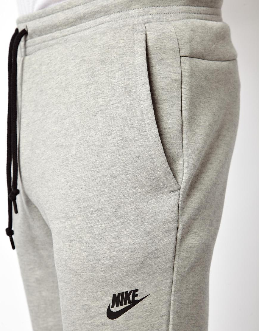 gray tech fleece pants