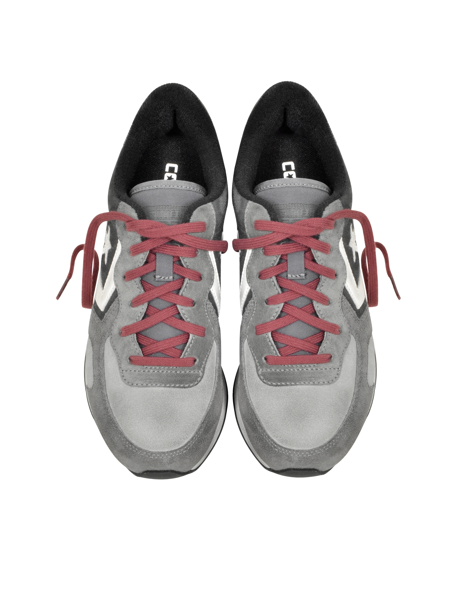 Converse Auckland Racer Ox Gray Dust And Charcoal Suede Sneaker in Gray ...