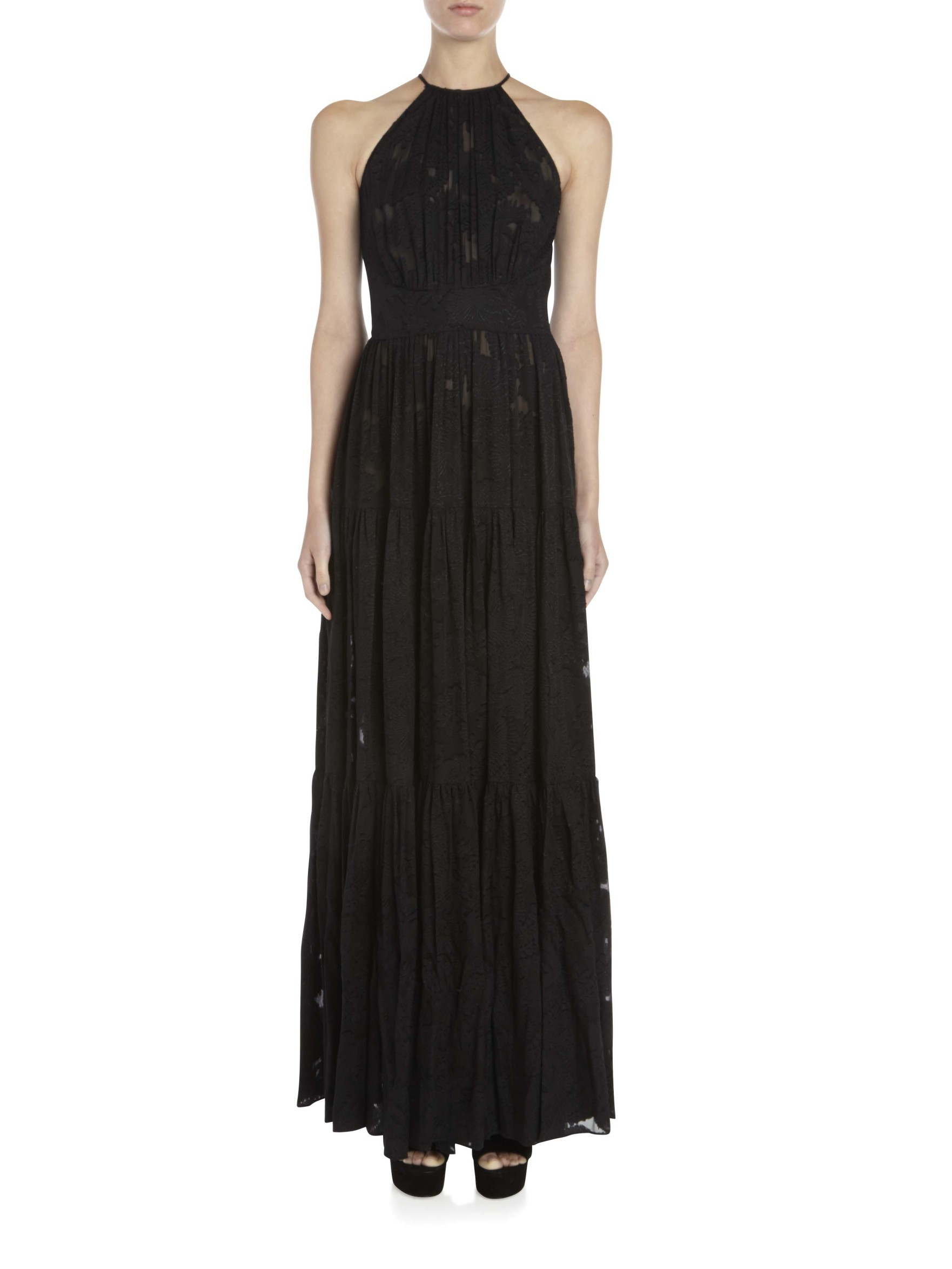 L'agence Penelope Dress in Black | Lyst