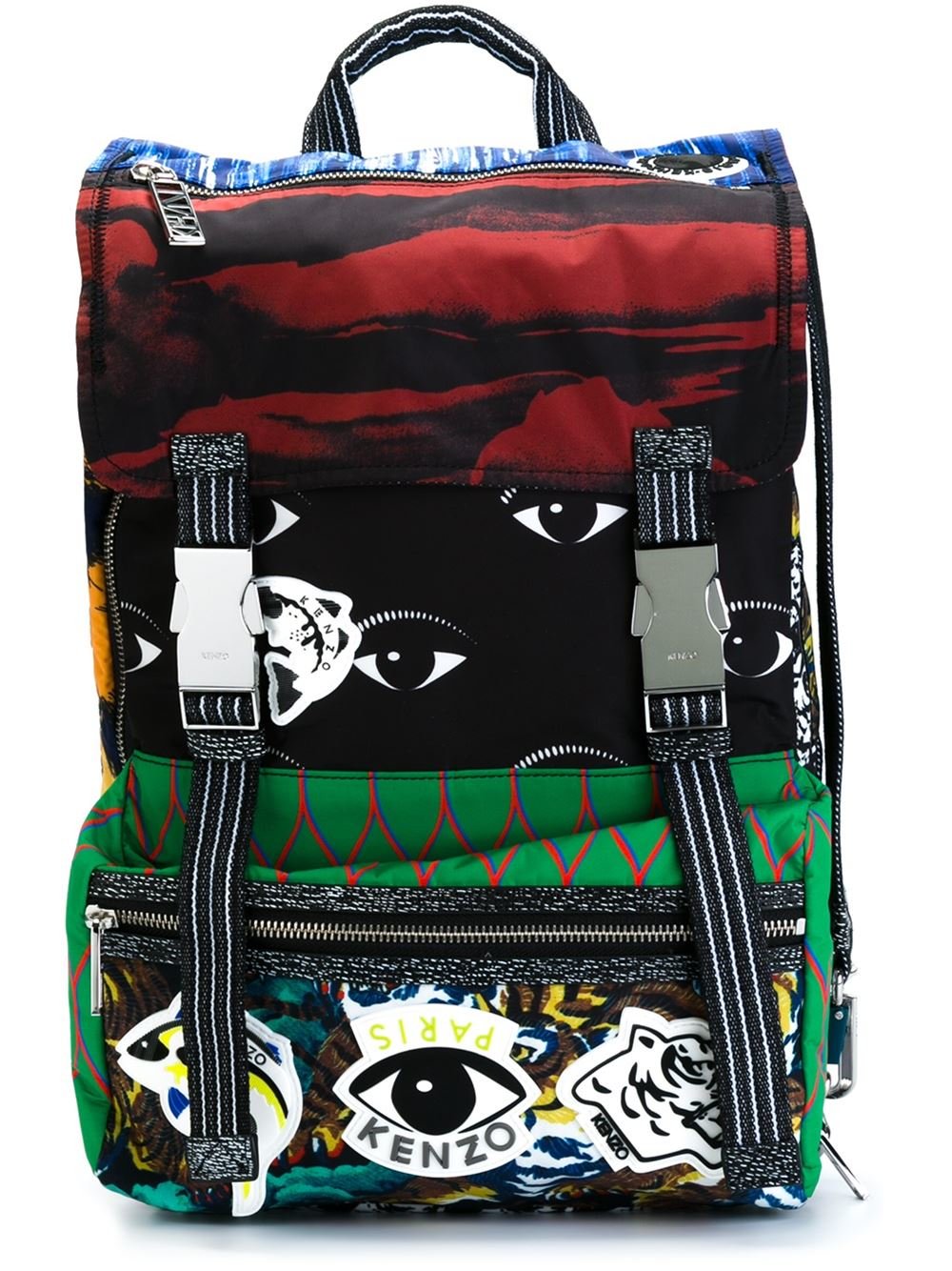 kenzo logo backpack