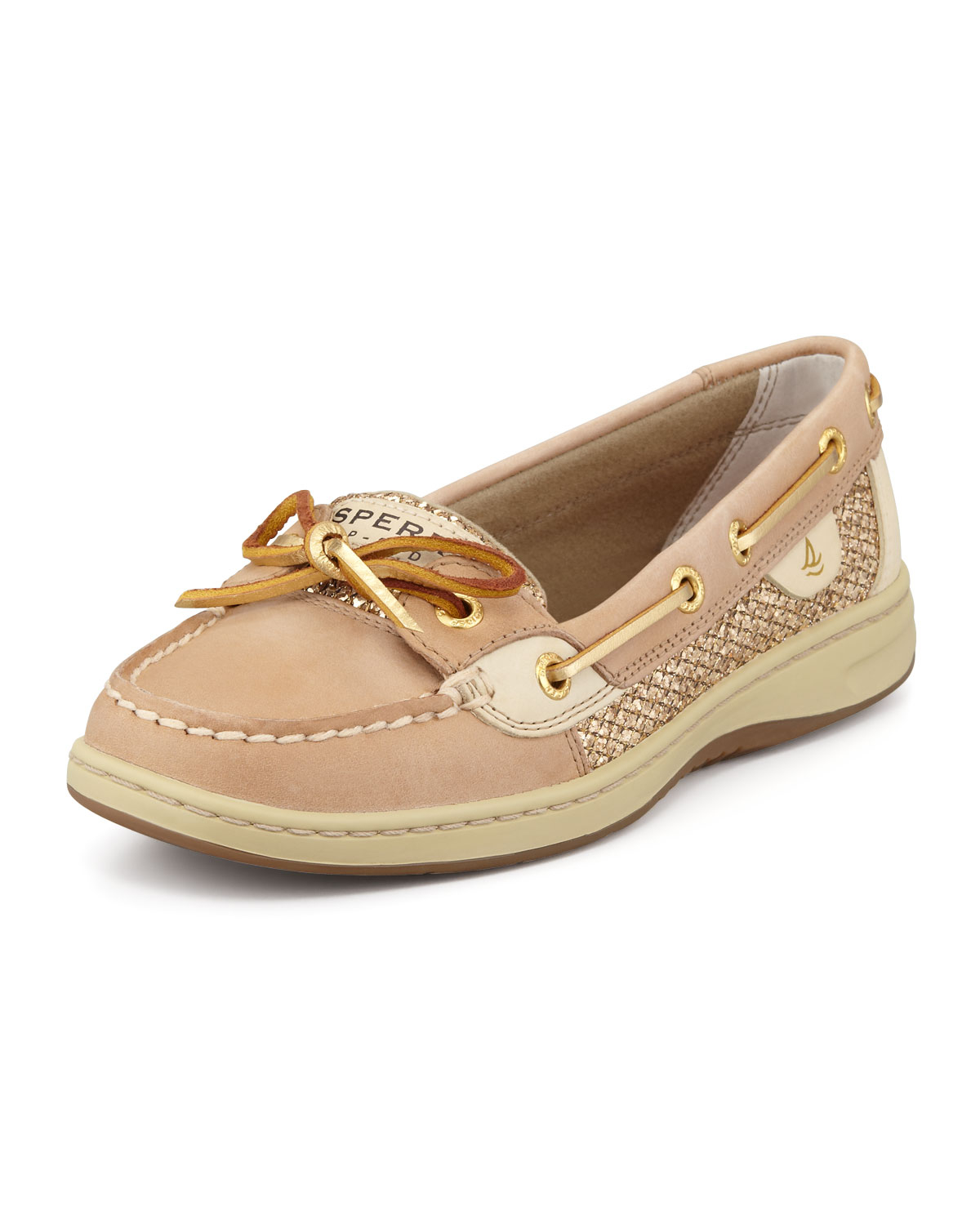 sperry top sider  angelfish metallic glittered slip on linengold product 1 11546200 2 978496994 normal