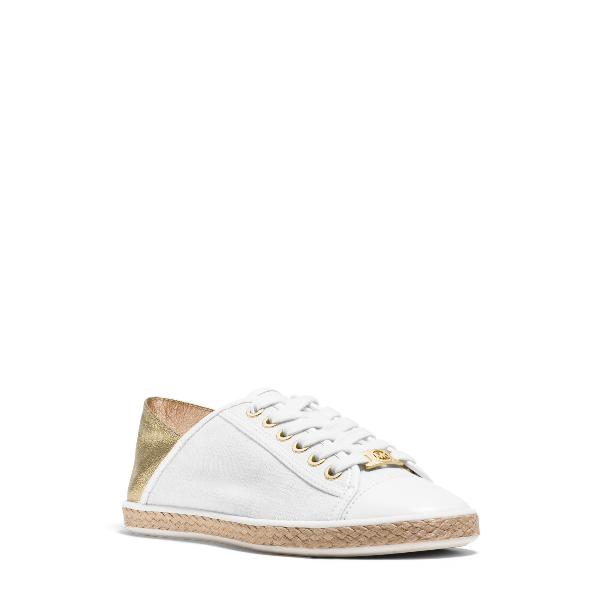 michael kors kristy sneakers michael kors kristy canvas and leather sneaker in metallic michael kors kristy sneakers michael kors kristy canvas and leather sneaker in metallic