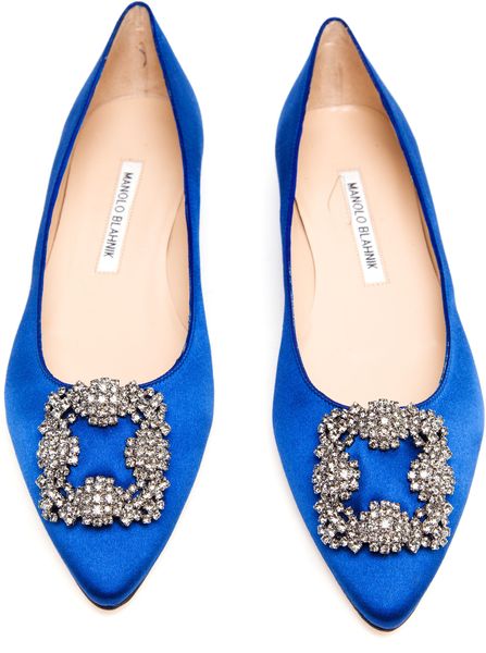 Manolo Blahnik Flats | Lyst™