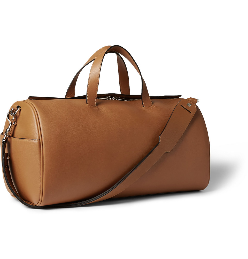 Lyst - Loewe Leather Duffle Bag in Brown for Men