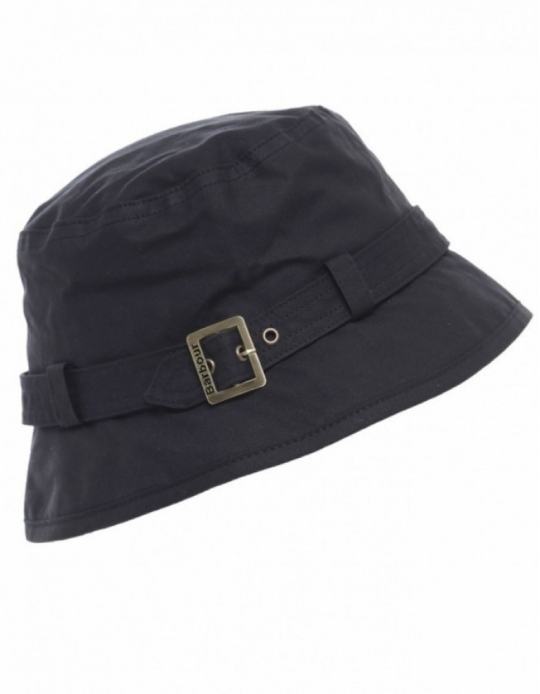 Lyst Barbour Kelso Belted Bucket Hat in Black
