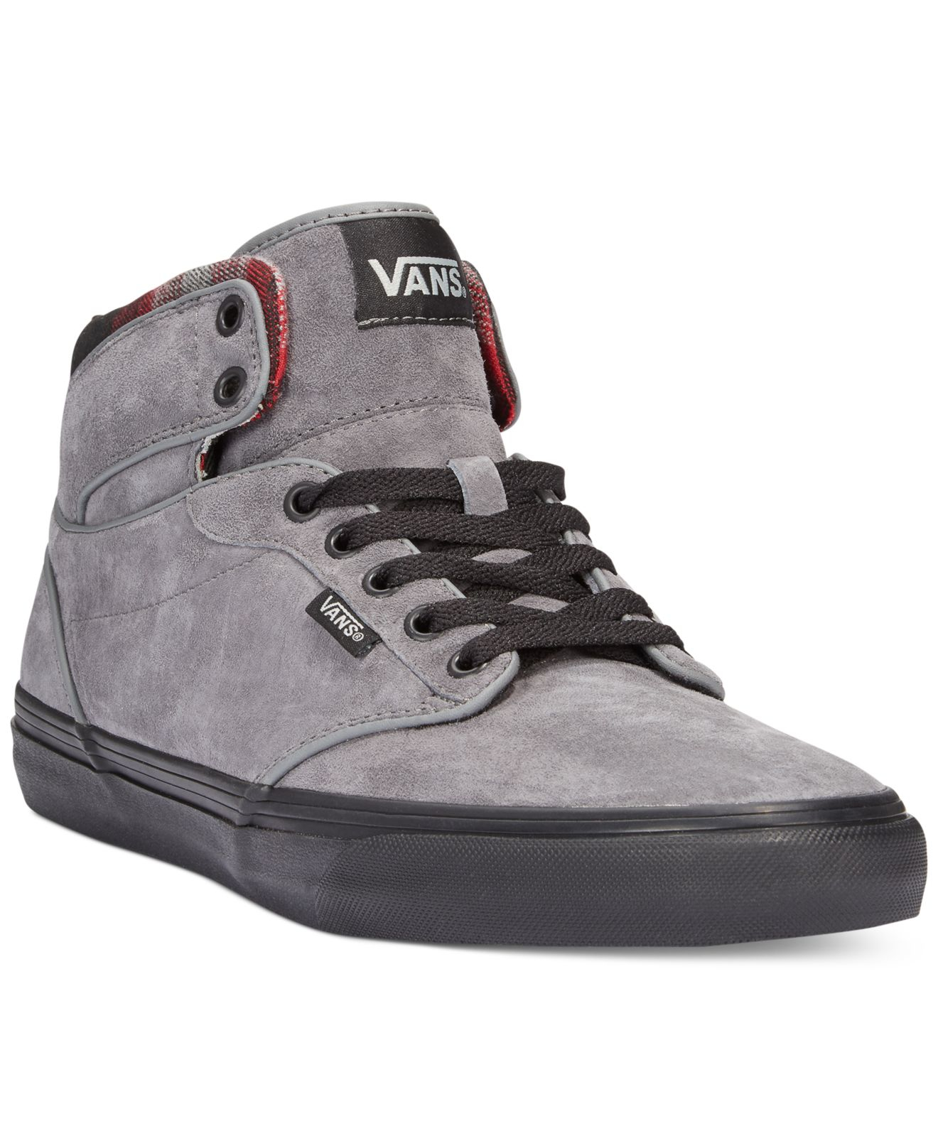 Vans Men's Atwood Hi Sneakers in Silver for Men (PEWTER/GRAPHITE) Lyst