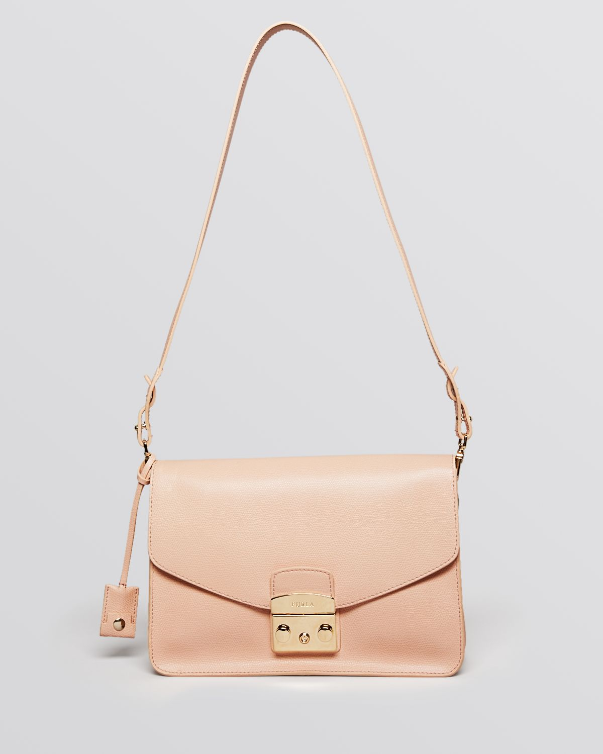 Lyst Furla Shoulder Bag Metropolis Small in Natural