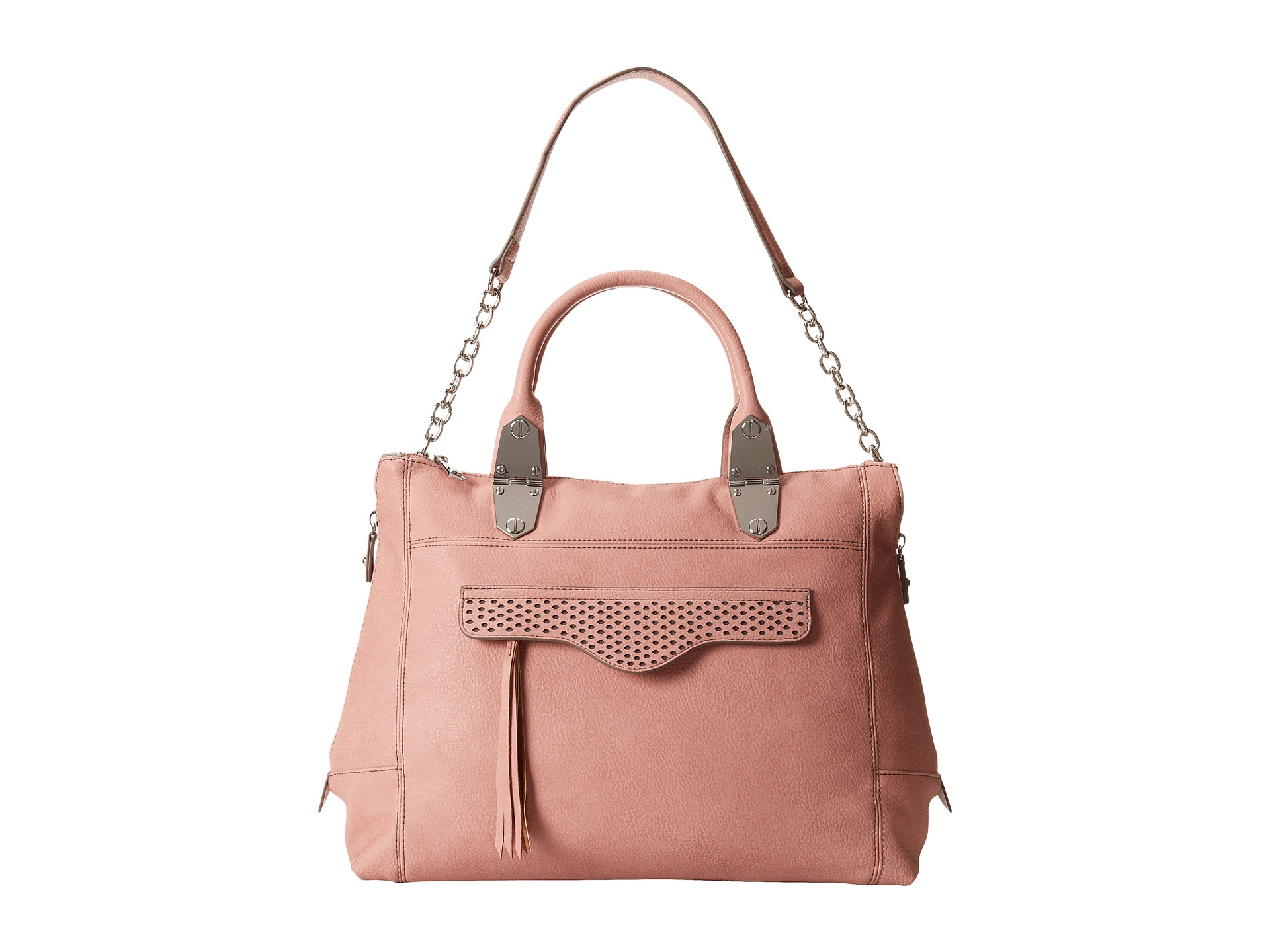 steve madden pink tote bag