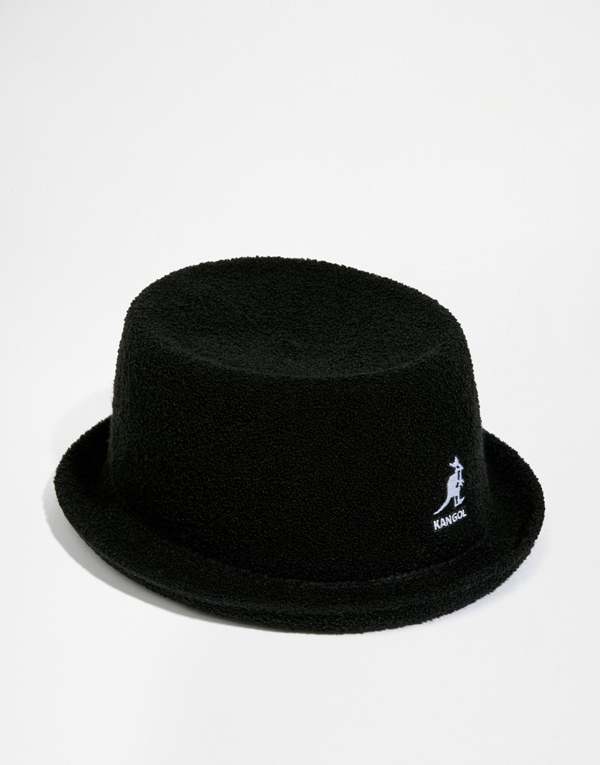 Kangol Bermuda Mowbray Pork Pie Hat in Black for Men - Lyst