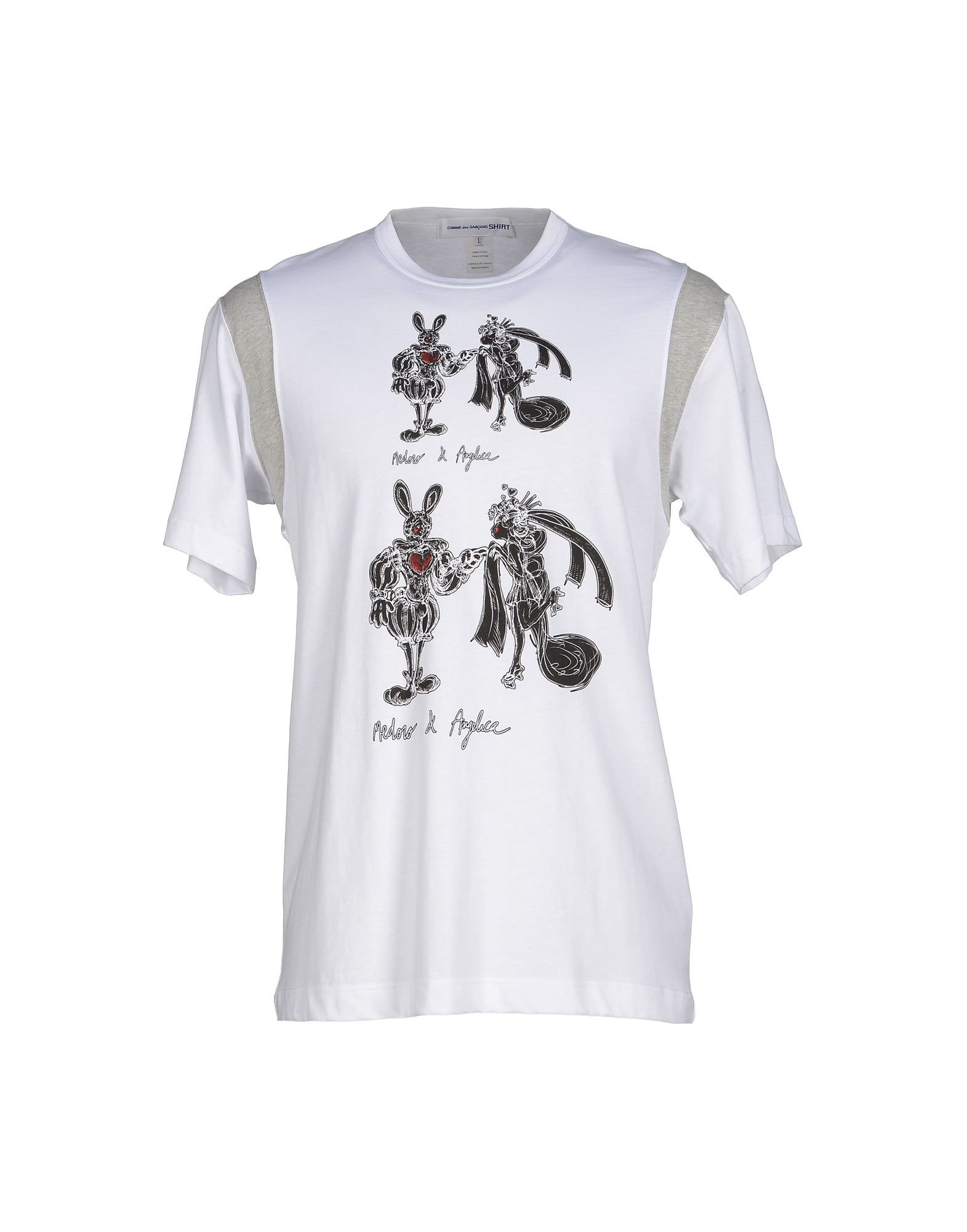Lyst - Comme Des Garçons T-shirt in White for Men