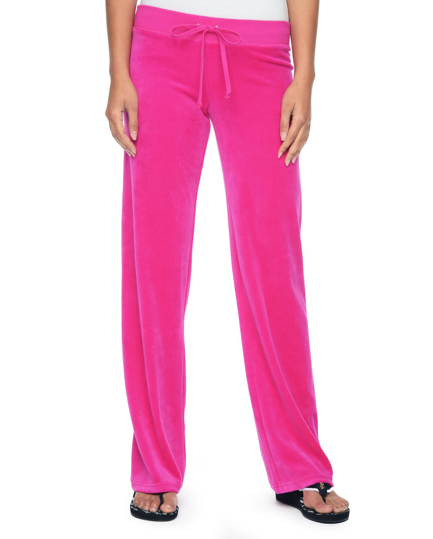 Juicy couture Logo Choose Juicy Velour Original Pant in Pink (Sweet ...