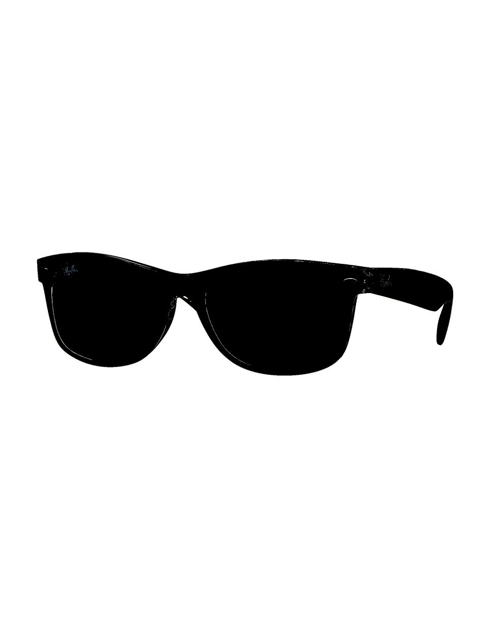 ray ban black new wayfarer 55mm sunglasses product 0 210500386 normal