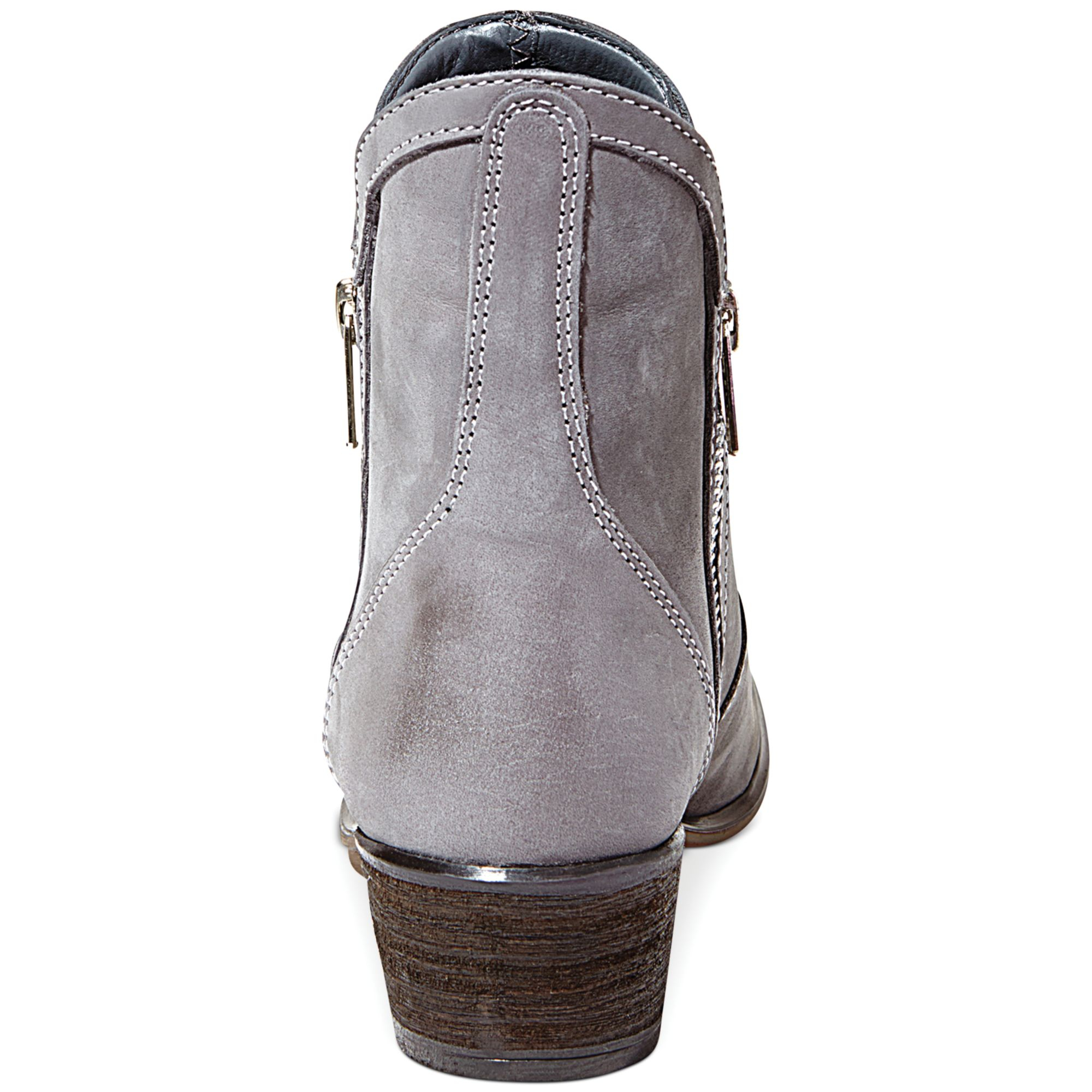 steve madden ivy side zip booties